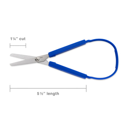 Snippy® Easy Spring Loop Scissors, Blunt Tip