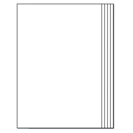 Rectangle Blank Book, Grade K-3, Paperback, Pack of 12
