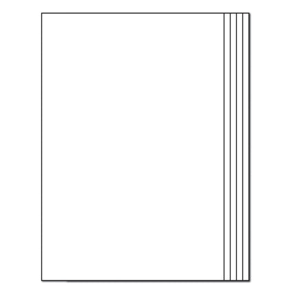 Rectangle Blank Book, Grade K-3, Paperback, Pack of 12