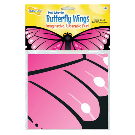 Pink Morpho Butterfly Wings
