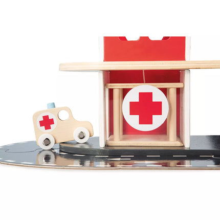 Fire Station Toy Set