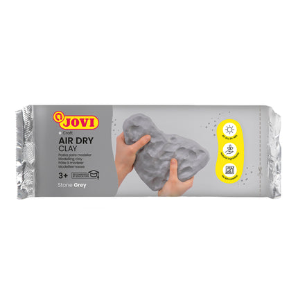 Air Dry Clay Grey 1.1 Lb Bar