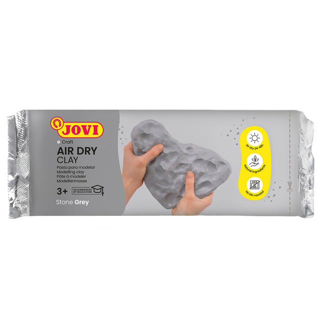 Air Dry Clay Grey 2.2 Lb Bar