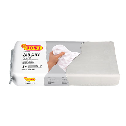 Air Dry Clay White 2.2 Lb Bar
