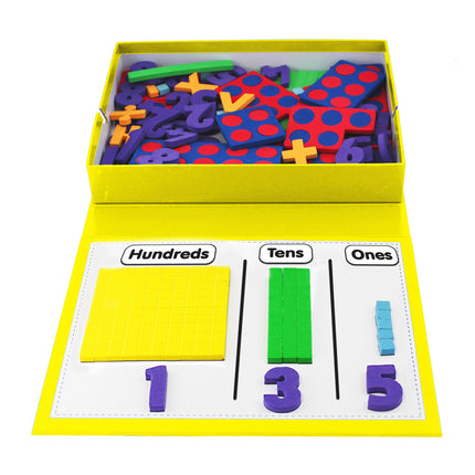 Rainbow Numbers Magnetic Numbers, 155 Pieces