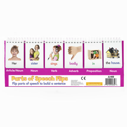 Double-Sided Parts of Speech Flips, Pack of 2