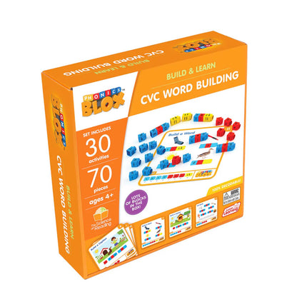 CVC Word Building - Rainbow Phonics, Phase 2