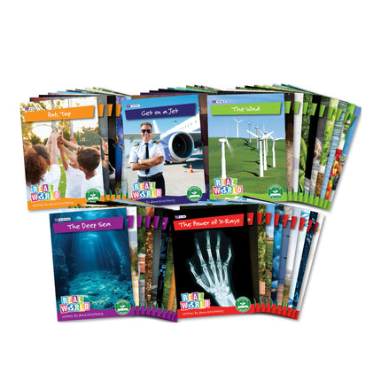 Decodable Readers, Real World Readers, 60 Books