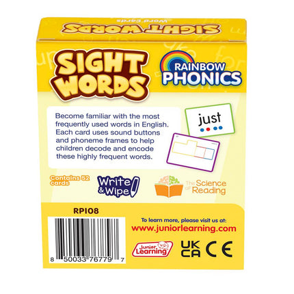 Sight Words Flash Cards