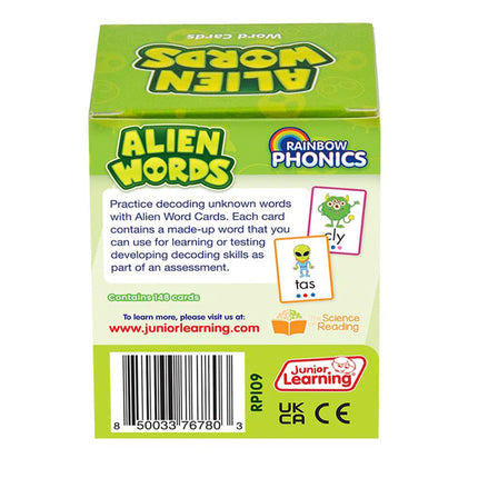 Alien Words Flash Cards