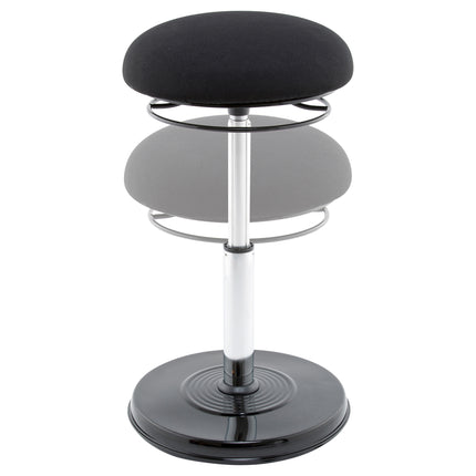Office PLUS Everyday Adjustable Chair 18.5-26.75", Black