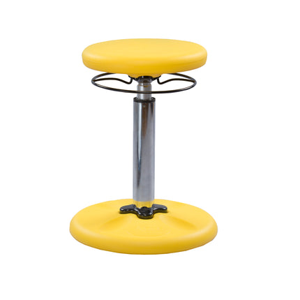 Kids Adjustable Tall Wobble Chair 16.5-24", Yellow