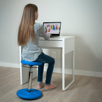 Kids Adjustable Tall Wobble Chair 16.5-24", Grey