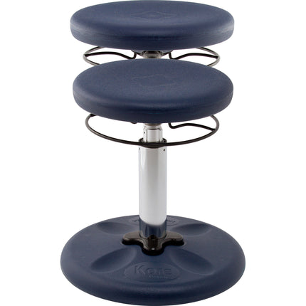 Kids Adjustable Standard Wobble Chair 14-19", Dark Blue
