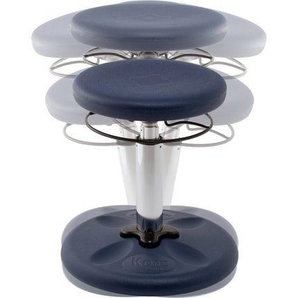 Kids Adjustable Standard Wobble Chair 14-19", Dark Blue