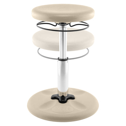 Kids Adjustable Standard Wobble Chair 14-19", Sand Dollar