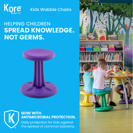 Pre-Teen Wobble Chair 18.7", Purple