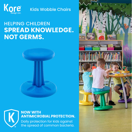 Junior Wobble Chair 16", Blue