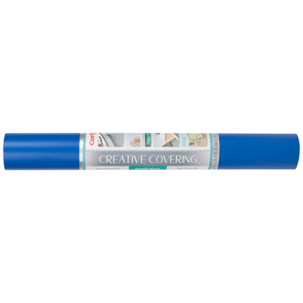 Creative Covering™ Adhesive Covering, Royal Blue, 18" x 50 ft