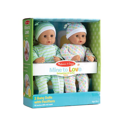 Mine to Love Twins Sebastian & Sofia Dolls