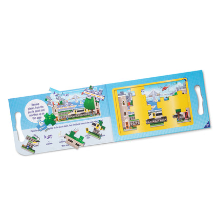 Vehicles Jigsaw Puzzles Magnetic Take Along