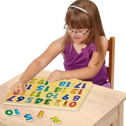 Numbers Sound Puzzle, 13.25" x 10", 21 Pieces