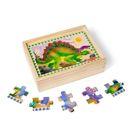Dinosaurs Puzzles In A Box