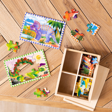 Dinosaurs Puzzles In A Box