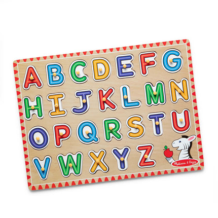 See-inside Alphabet Peg Puzzle 26 Pieces