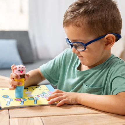 Ice Cream Activity Pad Sticker Wow