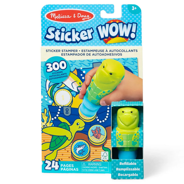 Turtle Activity Pad Set Sticker Wow