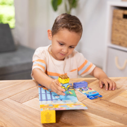 Bulldozer Activity Pad Sticker Wow