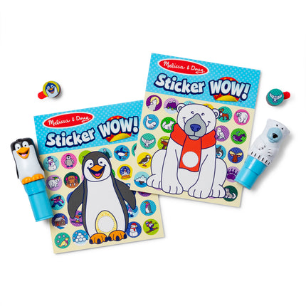 Sticker WOW! Activity Pad & Sticker Stamper Value Pack - Winter