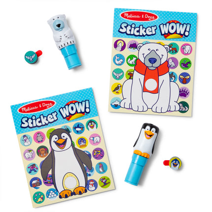 Sticker WOW! Activity Pad & Sticker Stamper Value Pack - Winter