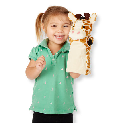 Zoo Friends Hand Puppets, Set of 4