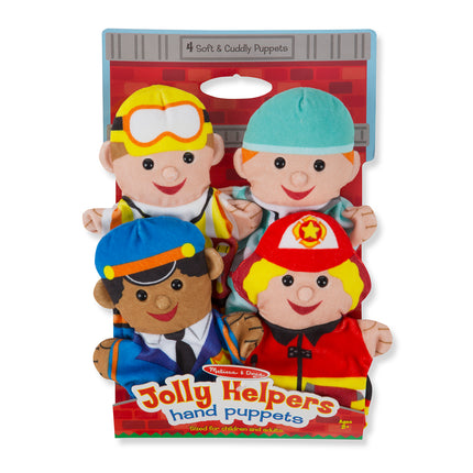 Jolly Helpers Hand Puppets, Set of 4