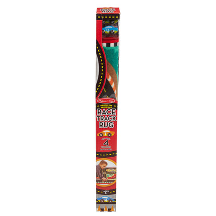 Round the Speedway Race Track Rug & Car Set