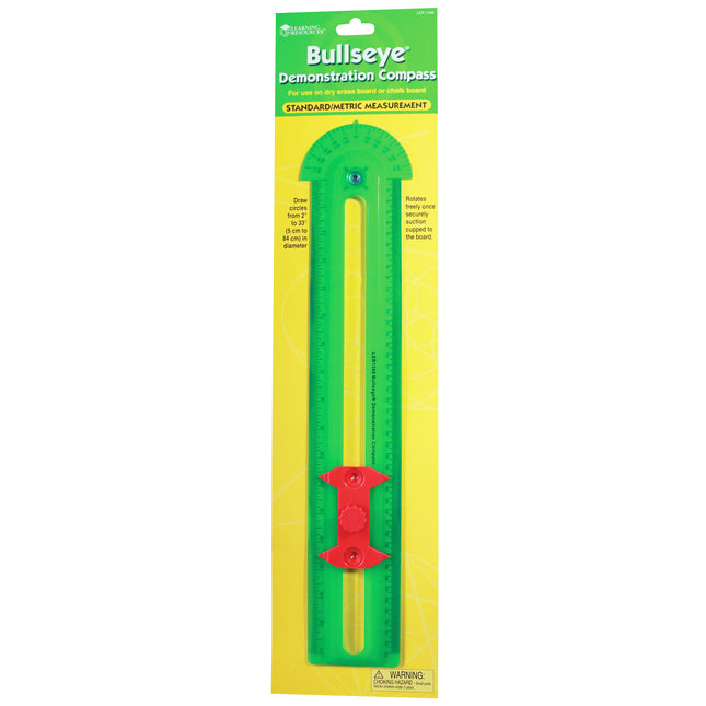 Bullseye Demonstration Compass, U.S. Customary
