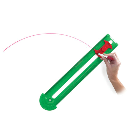 Bullseye Demonstration Compass, U.S. Customary