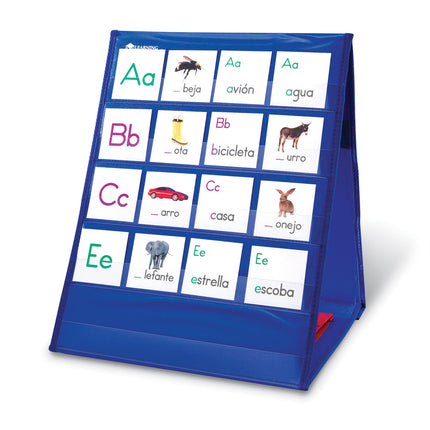 Double-sided Tabletop Pocket Chart