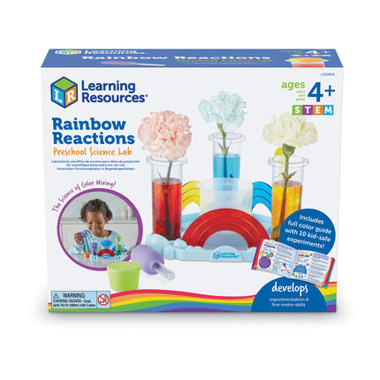 Preschool Science Lab Rainbow Reactions