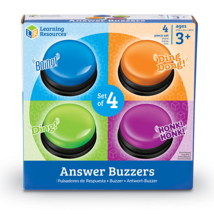 Answer Game Show Buzzers, Set of 4
