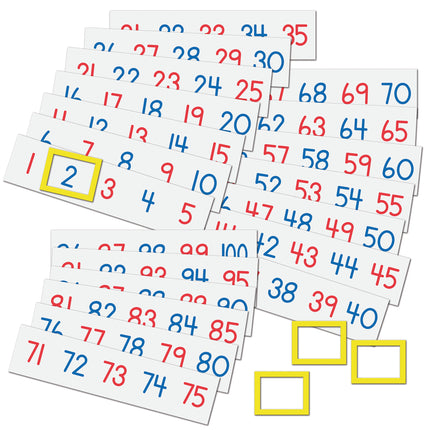Magnetic Number Line, 1-100