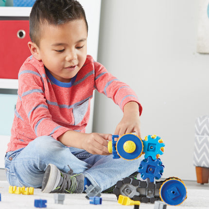Gears! Gears! Gears!® Treadmobiles Building Set, 108 Pieces
