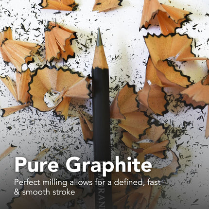 Art Design Graphite Pencil Set Tin Rembrandt Assorted 6ct