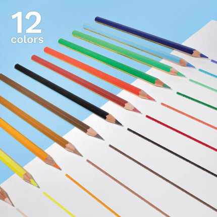 Graduate Color Pencil Set 12ct Asst