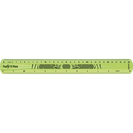 Twist'N Flex Ruler 12" / 30cm, Assorted Colors