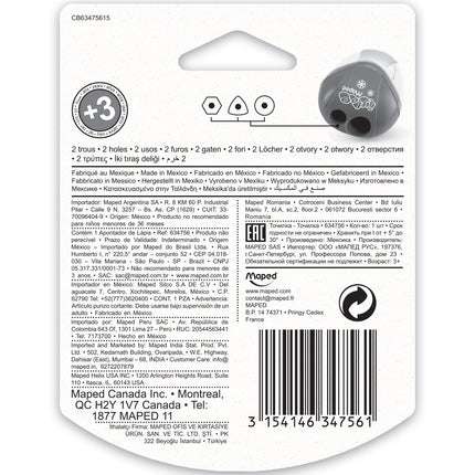 I-Gloo 2 Hole Pencil Sharpener