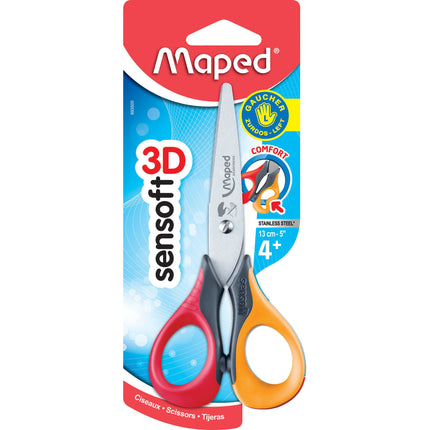 Sensoft Left-Handed 5" Scissors with Flexible Handles