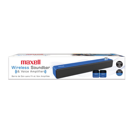 Wireless Soundbar & Voice Amplifier with Mic